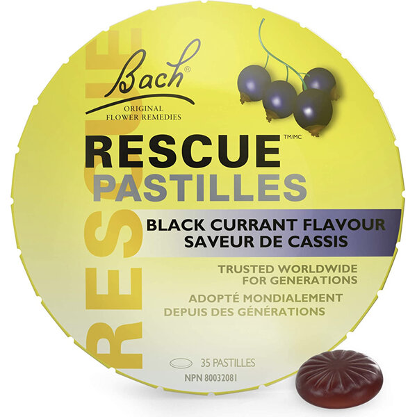 BACH Rescue Remedy Pastilles Blackcurrant 50g
