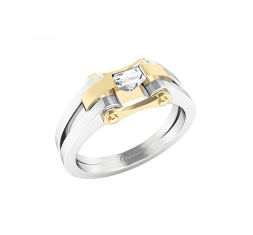 Baguette Engagement Ring