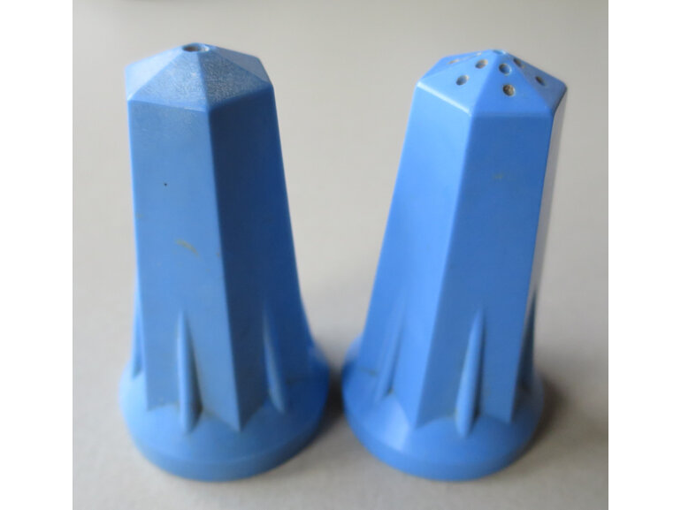 Bakelite salt and pepper