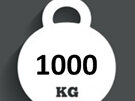 Ballast Weight 1000kg INTERBLOC