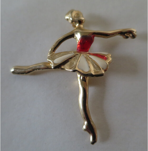 Ballerina brooch