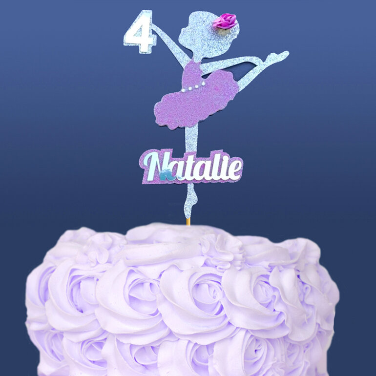 ballerina cake topper