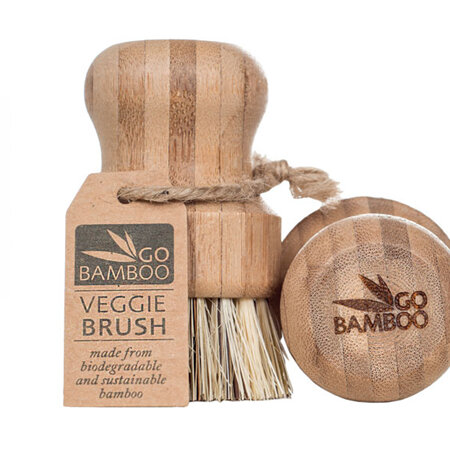 Bamboo Vege Brush - 1