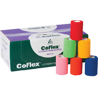 Bandage Coflex Assorted Colours 4.5m