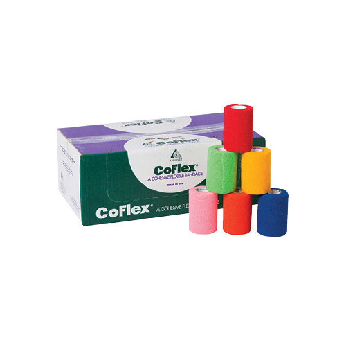 Bandage Coflex Assorted Colours 4.5m