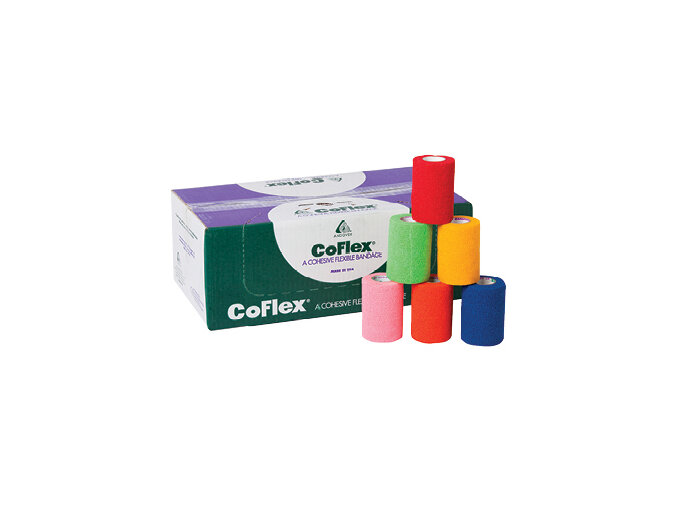 Bandage Coflex Assorted Colours 4.5m