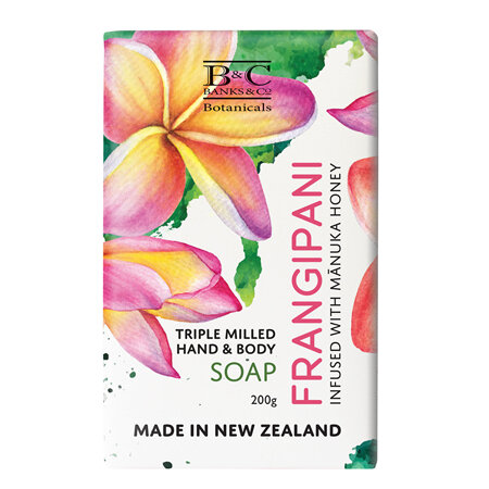 Banks & Co Frangipani & Lime Soap 200g