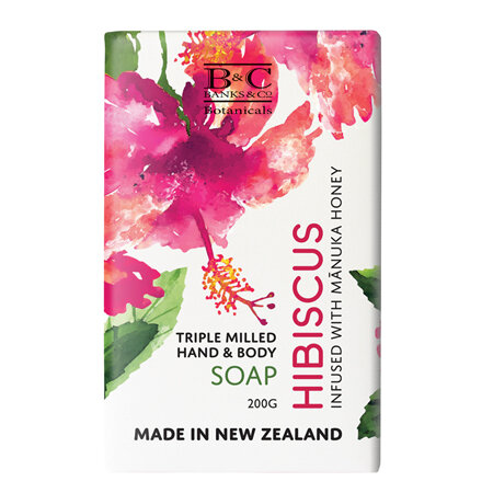 Banks & Co Hibiscus Soap 200g