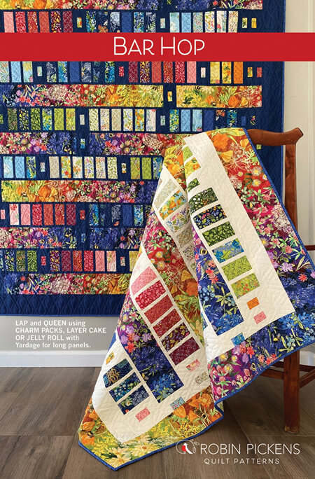 Bar Hop Quilt Pattern from Robin Pickens