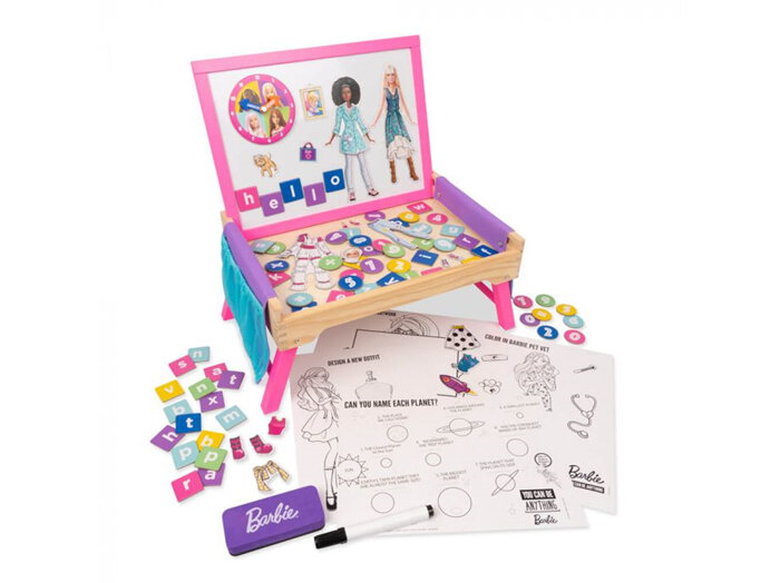Barbie My Wooden Creation Station 2 in 1 Lap Tray activity