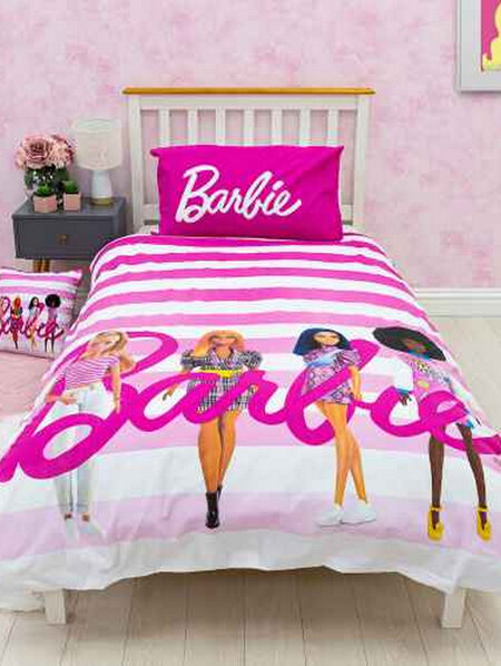 Barbie Sweet Reversible Single Duvet Cover Set