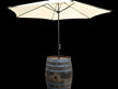 Barrel and Umbrella