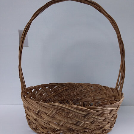 Basket Cocoa with handle large 8179