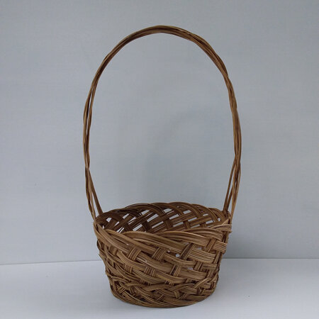 Basket Cocoa with handle small