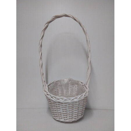 Basket White Cane 0578