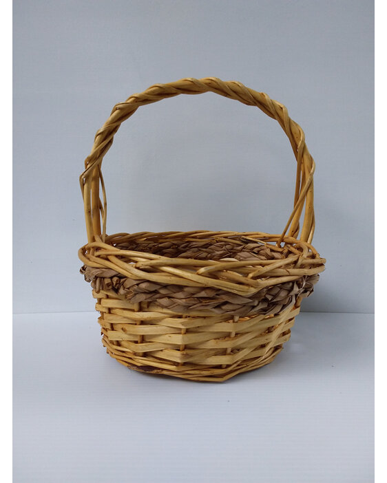 #basket#empty#handle#willow#lmedium#seagrasstrim