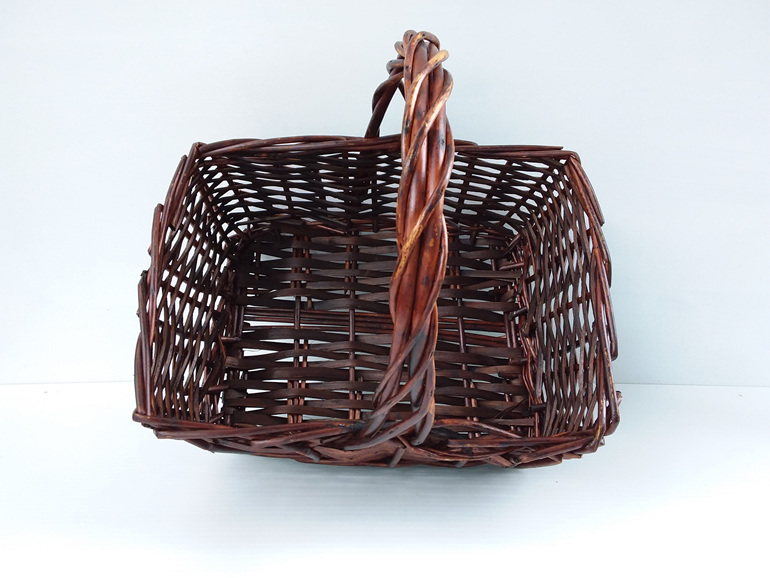 #basket#empty#handle#willow#medium#darkcane