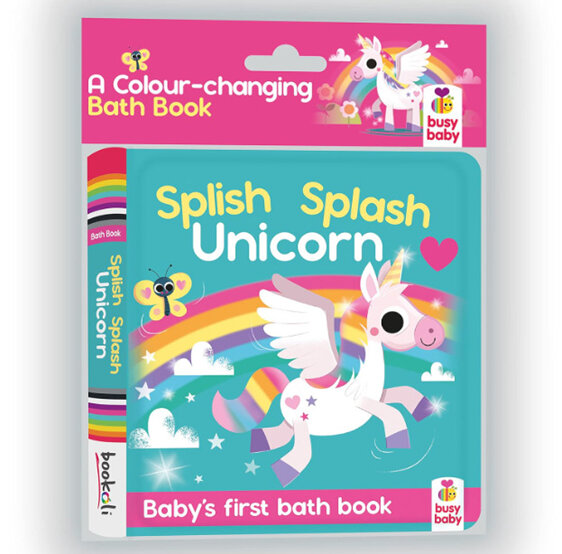 Bath Book Colour Magic: Splish Splash Unicorns baby