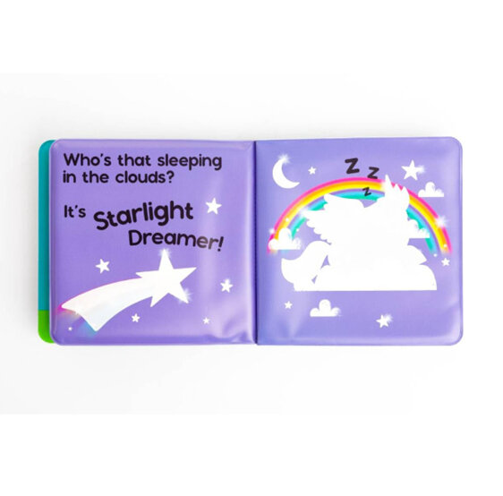 bath book unicorn splish splash colour changing baby
