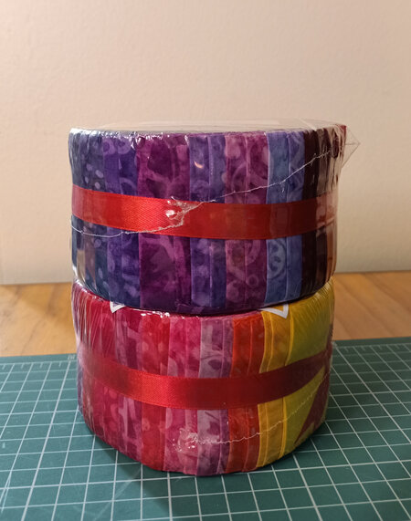 Batik Jelly Roll - Colour A