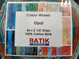 Batik Jelly Roll - Opal