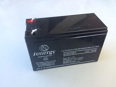 Battery 12v 7ah - Rechargeable