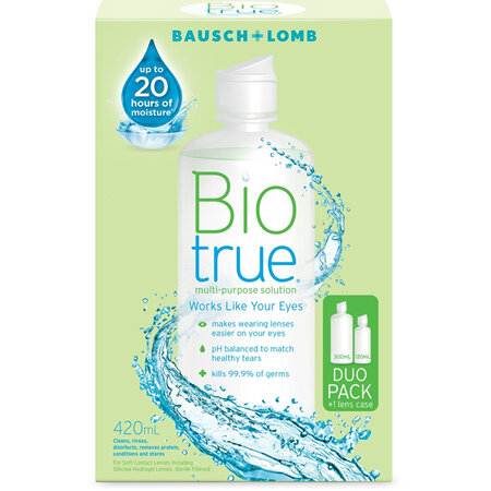 Bausch + Lomb Biotrue Multipurpose Solution Duo 300ml + 120ml