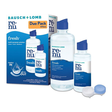 Bausch + Lomb Renu Fresh Multi-Purpose Solution Duo Pack