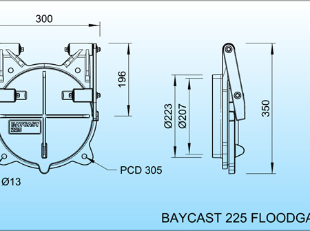 Baycast 225 Floodgate