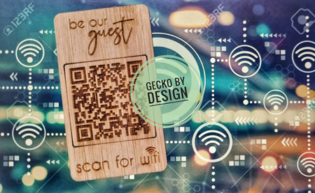 Be our Guest Wifi Magnet - with free standard postage