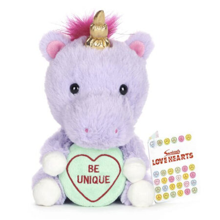 Be Unique Unicorn - Swizzels Love Hearts Unicorn Plush