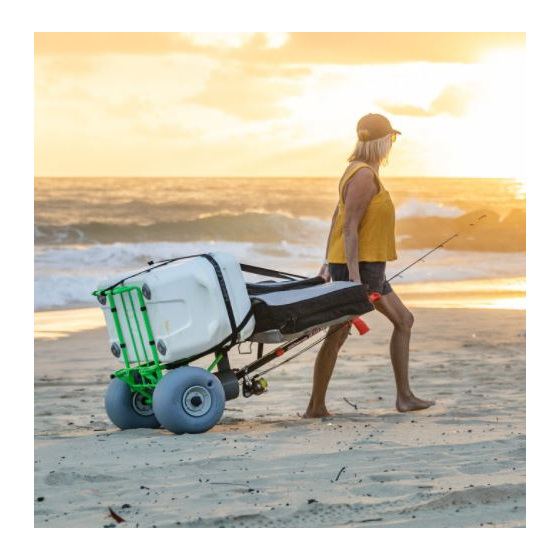 Beach Cart Folding - Beachwheels NZ