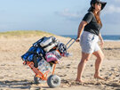 Beach Cart Folding Mini by WheelEEZ