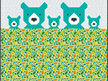 Bears, Foxes and Bunnies in Bed Quilt Pattern from Sew Fresh Quilts