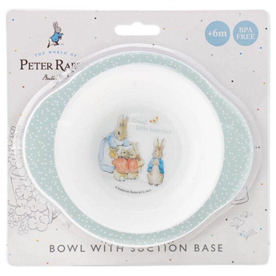 Beatrix Potter Bowl with Suction Base peter rabbit baby feeding