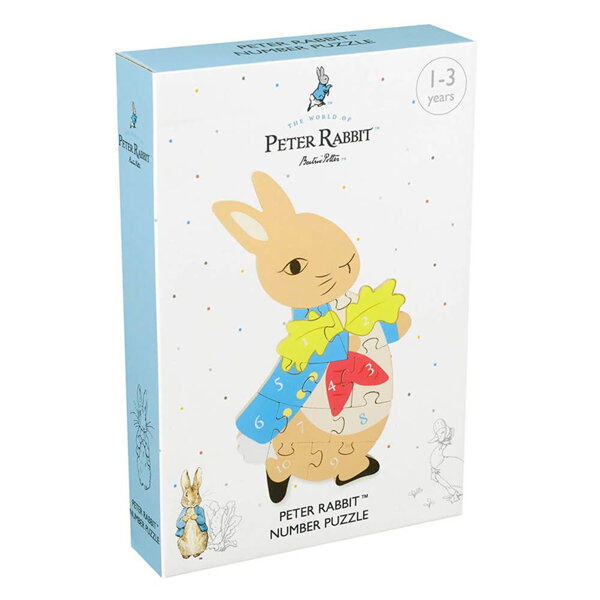 Beatrix Potter Peter Rabbit Number Puzzle