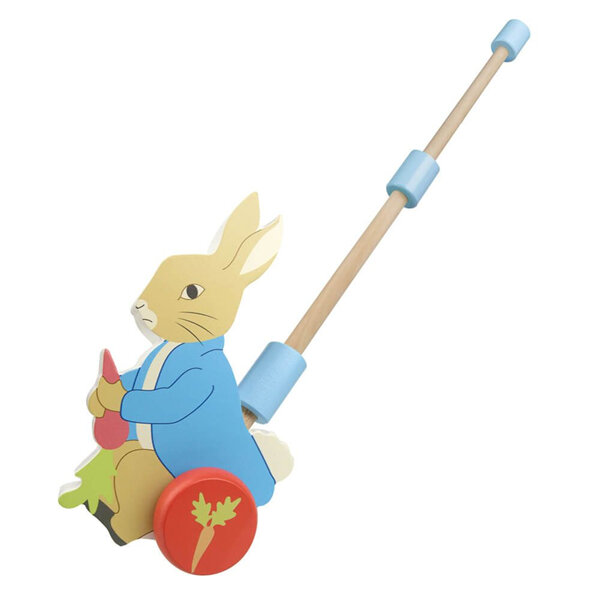 Beatrix Potter Peter Rabbit Wooden Push Along