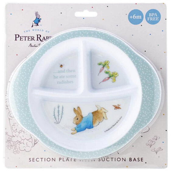 Beatrix Potter Section Plate with Suction Base