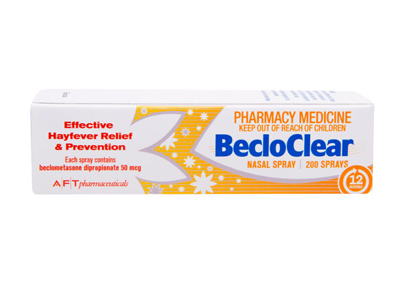 BecloClear Nasal Spray 50mcg