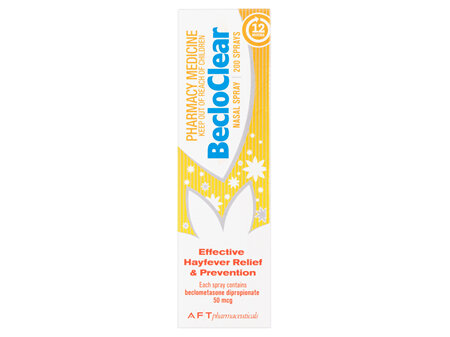 BecloClear Nasal Spray Solution 50mcg