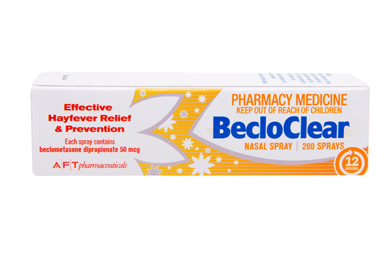 BecloClear Nasal Spray Solution 50mcg