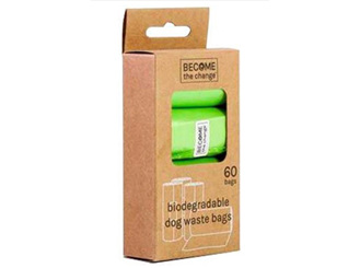 Become The Change Pet Waste Biodegradable Bags, 4 Rolls
