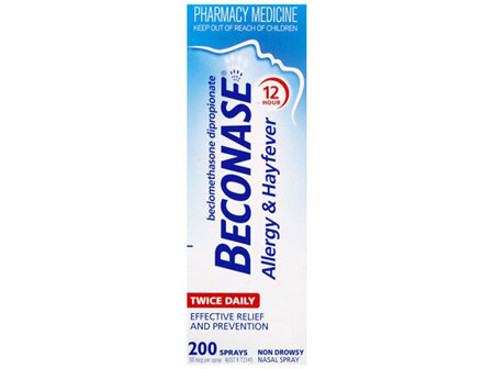 Beconase Hayfever & Allergy 12hr Relief Nasal Spray 200 Sprays