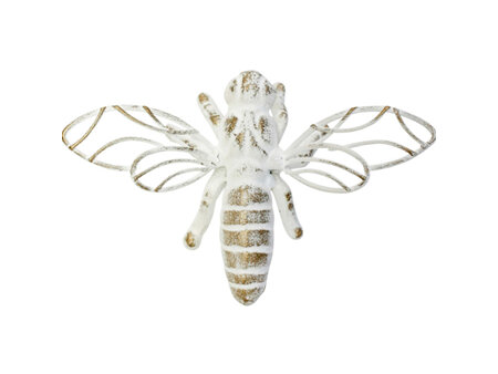 Bee Decor - White/Gold