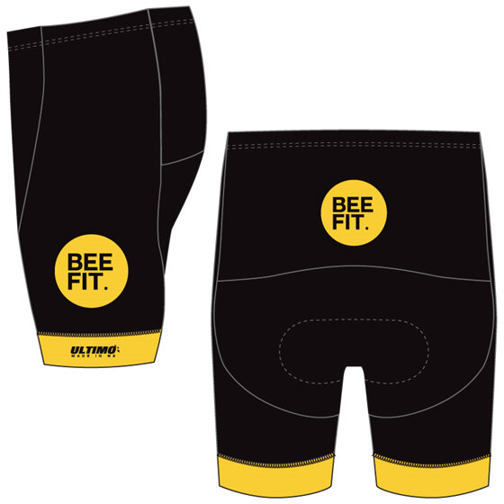 Bee Fit Pro Triathlon Shorts - Black