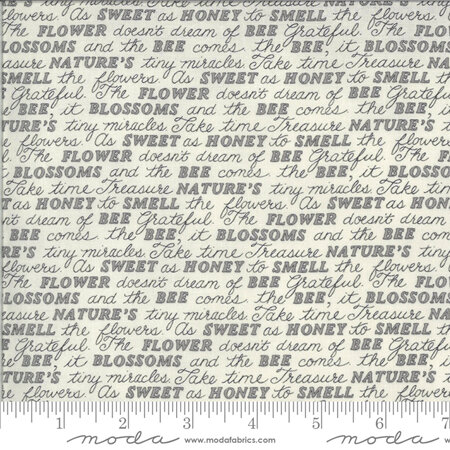 Bee Grateful Dove Grey Sweet Words 19963-14