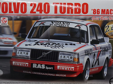 Beemax 1/24 Volvo 240 Turbo 1986 Macau