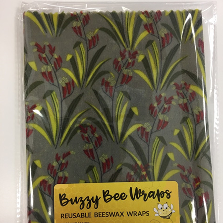 Bees Wax Wrap - Medium Flax