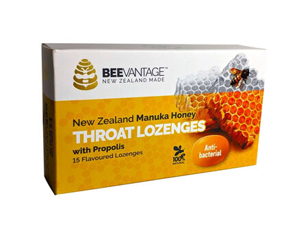 BeeVantage Manuka and Propolis Throat Lozenges