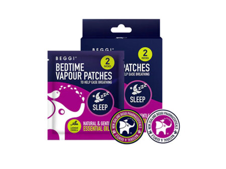 Beggi Bedtime Vapour Patches Sleep Lavender 24s